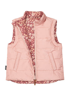 REVERSIBLE VEST Rosewood Floral