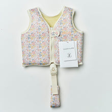 Load image into Gallery viewer, Kids Swim Vest 1-2 Into the Garden Ditsy Floral
