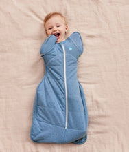 Load image into Gallery viewer, Transition Bag 2.5T Quilted Stretch Cotton Pebbles Storm Blue
