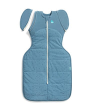Load image into Gallery viewer, Transition Bag 2.5T Quilted Stretch Cotton Pebbles Storm Blue
