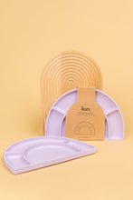 Load image into Gallery viewer, Silicone Divided Plate - Lilac
