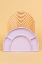 Load image into Gallery viewer, Silicone Divided Plate - Lilac
