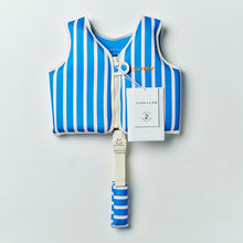 Load image into Gallery viewer, Kids Swim Vest 2-3 Tino the Tiger Blue
