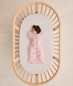 Swaddle Up 2.5T Quilted Stretch Cotton Little Dreamer Dusty Pink