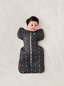 Transition Bag 1.5T Stretch Cotton Fleece Moon And Back Charcoal
