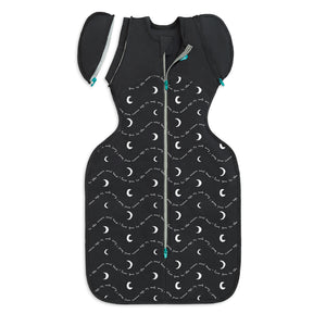 Transition Bag 1.5T Stretch Cotton Fleece Moon And Back Charcoal