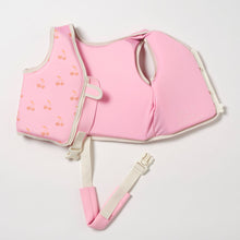 Load image into Gallery viewer, Kids Swim Vest 2-3 Cotton Candy Cherry
