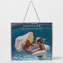 Load image into Gallery viewer, Float Together Baby Seat Duck Sage Stripe
