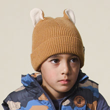 Load image into Gallery viewer, WOLF EARS BEANIE Tan
