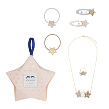 Load image into Gallery viewer, Bauble PINK - 2 clips, 2 ponies, 1 ring, 1 necklace
