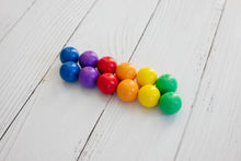 Load image into Gallery viewer, Connetix Tiles 12 Pc Rainbow Replacement Ball Pack
