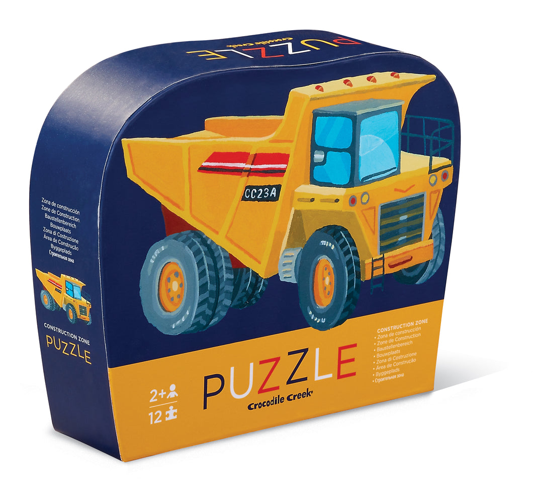 Mini Puzzle - 12 pc - Construction