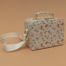 Load image into Gallery viewer, Floral suitcase bag SPRING BUNNY

