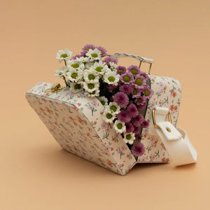 Floral suitcase bag SPRING BUNNY