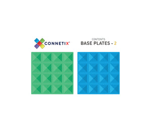 Connetix Tiles - Base Plates - 2 Piece Set