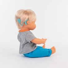 Load image into Gallery viewer, Miniland Doll - Anatomically Correct Baby, Caucasian Girl, 38 cm (UNDRESSED) with Hearing Implant
