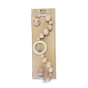 Hess-Spielzeug Pram Chain Natural, 40 cm