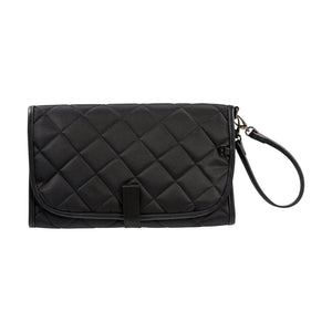 Nappy Change Mat | Black Diamond Quilt