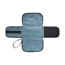 Load image into Gallery viewer, Nappy Change Mat | Black Diamond Quilt
