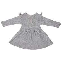 Load image into Gallery viewer, Cotton Modal Dress Grey Marle
