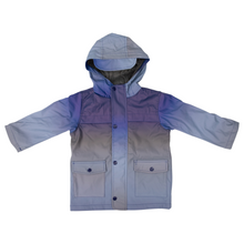 Load image into Gallery viewer, Multi Colour Raincoat Navy
