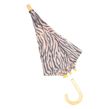 Load image into Gallery viewer, Tiger Striped Pattern Umbrella Dusty Pink
