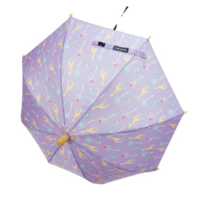 Safari Print Umbrella Lavender