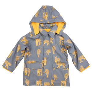 Tiger Raincoat - Charcoal