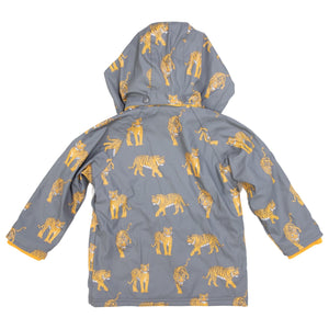 Tiger Raincoat - Charcoal