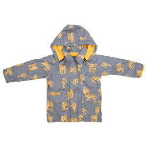 Tiger Raincoat - Charcoal