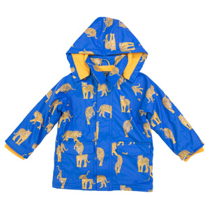 Tiger Raincoat - Blue