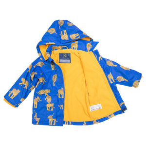 Tiger Raincoat - Blue