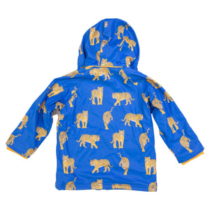 Tiger Raincoat - Blue