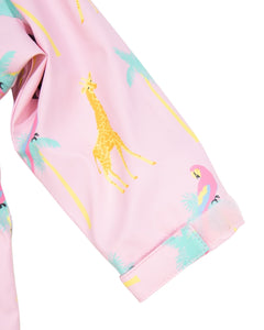 Safari Raincoat - Pink