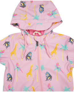Safari Raincoat - Pink