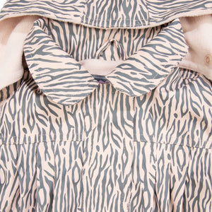 Tiger Stripes Raincoat - Pink
