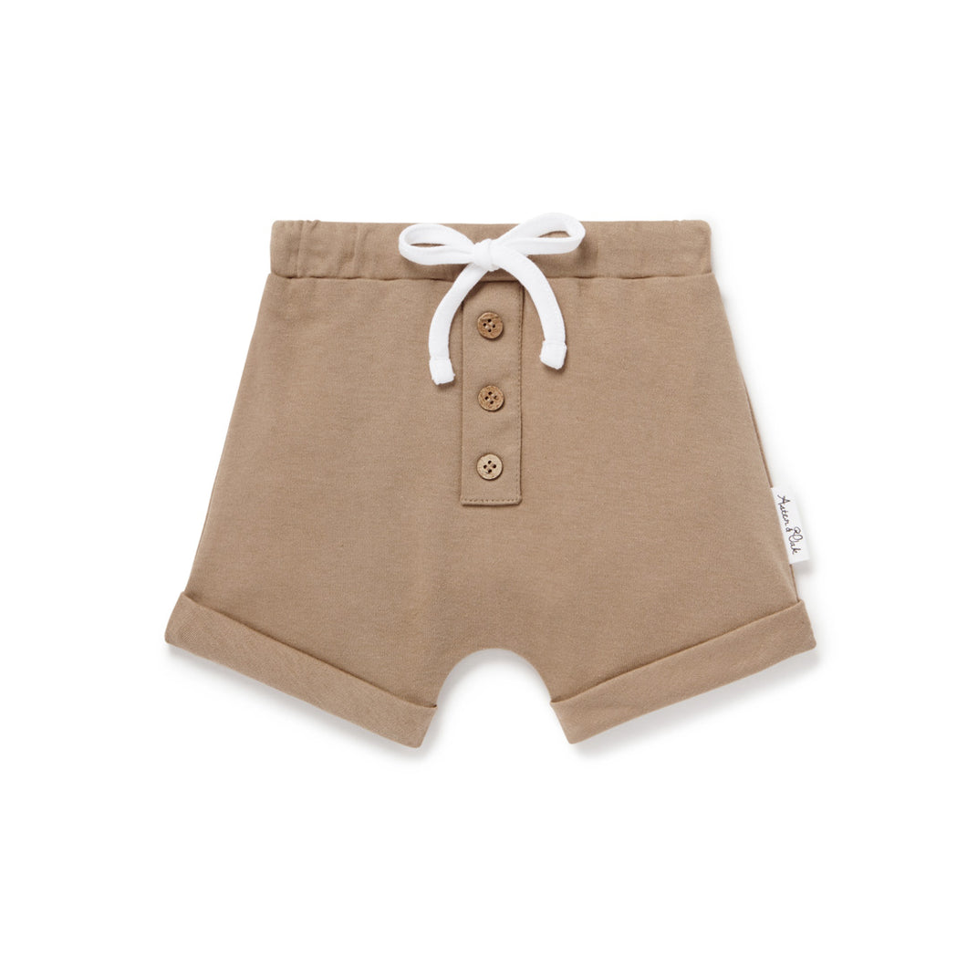 Aster & Oak Clay Button Shorts - Clay One Country Mouse Kids