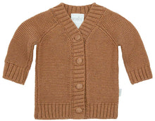 Load image into Gallery viewer, Organic Cardigan Andy - Walnut

