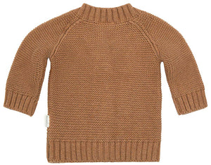 Organic Cardigan Andy - Walnut