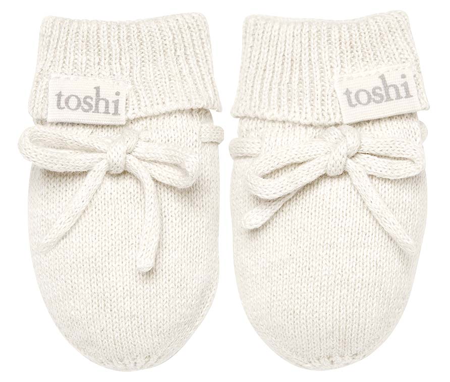 Organic Mittens Marley | Cream