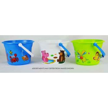 Beach Bucket Large Printed assorted