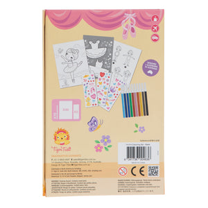 Tiger tribe Colouring Set - Ballet. Educational toys, interactive toys, One Country Mouse Kids Yamba, Yamba kids, kids store yamba