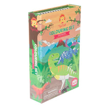 Load image into Gallery viewer, Tiger Tribe Colouring Set | Dinosaurs
