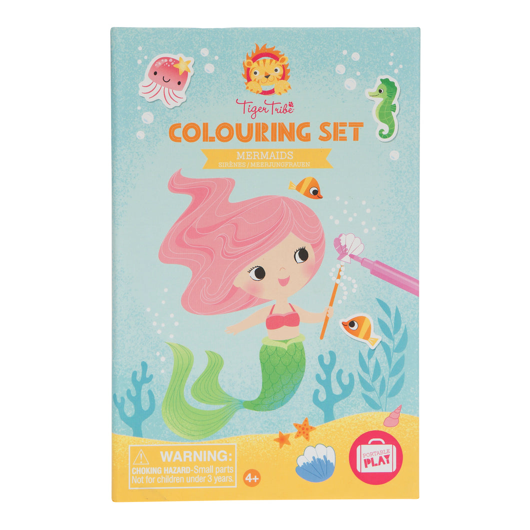 Tiger Tribe Colouring Set | Mermaids