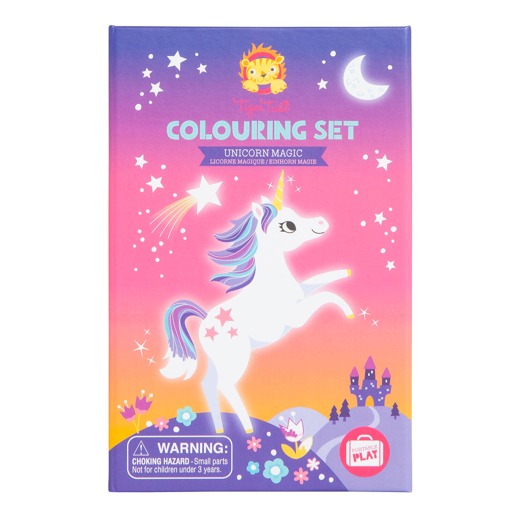 TIGER TRIBE Colouring Set | Unicorn Magic