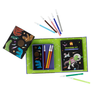 Colouring Set - Dinos in Space