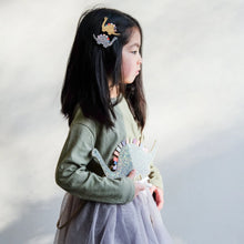 Load image into Gallery viewer, Dino ribbon clips DOODLE
