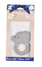 Load image into Gallery viewer, Rubber Elephant Zoo Teether
