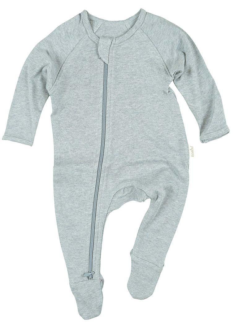 Dreamtime Organic Onesie L/S Ice