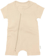 Load image into Gallery viewer, Dreamtime Organic Onesie Short Sleeve Almond

